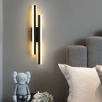 LuxLine Modern LED Wall Lamp | Minimalist Design | Iron & Acrylic | Dimmable Light