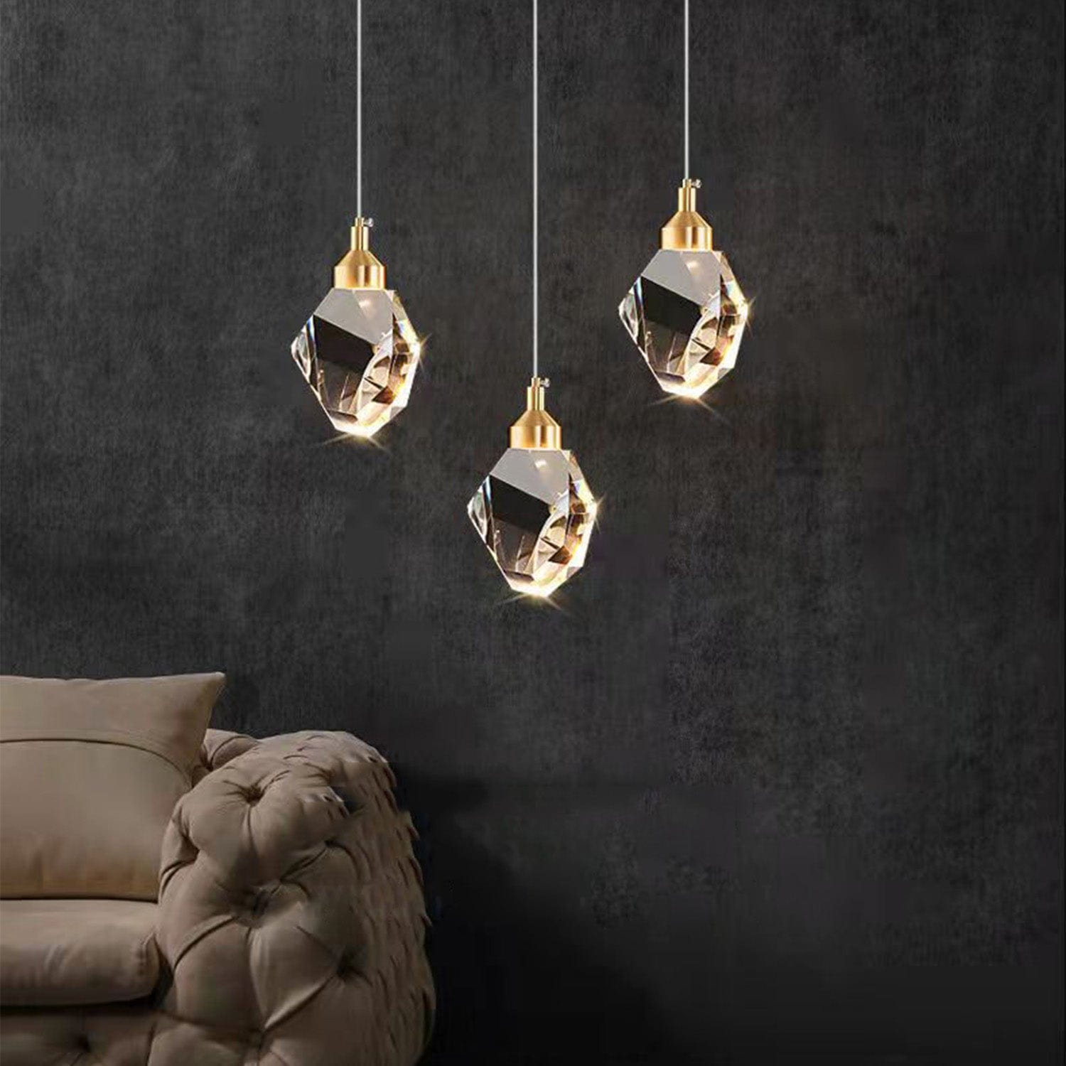Crown Jewel pendant light
