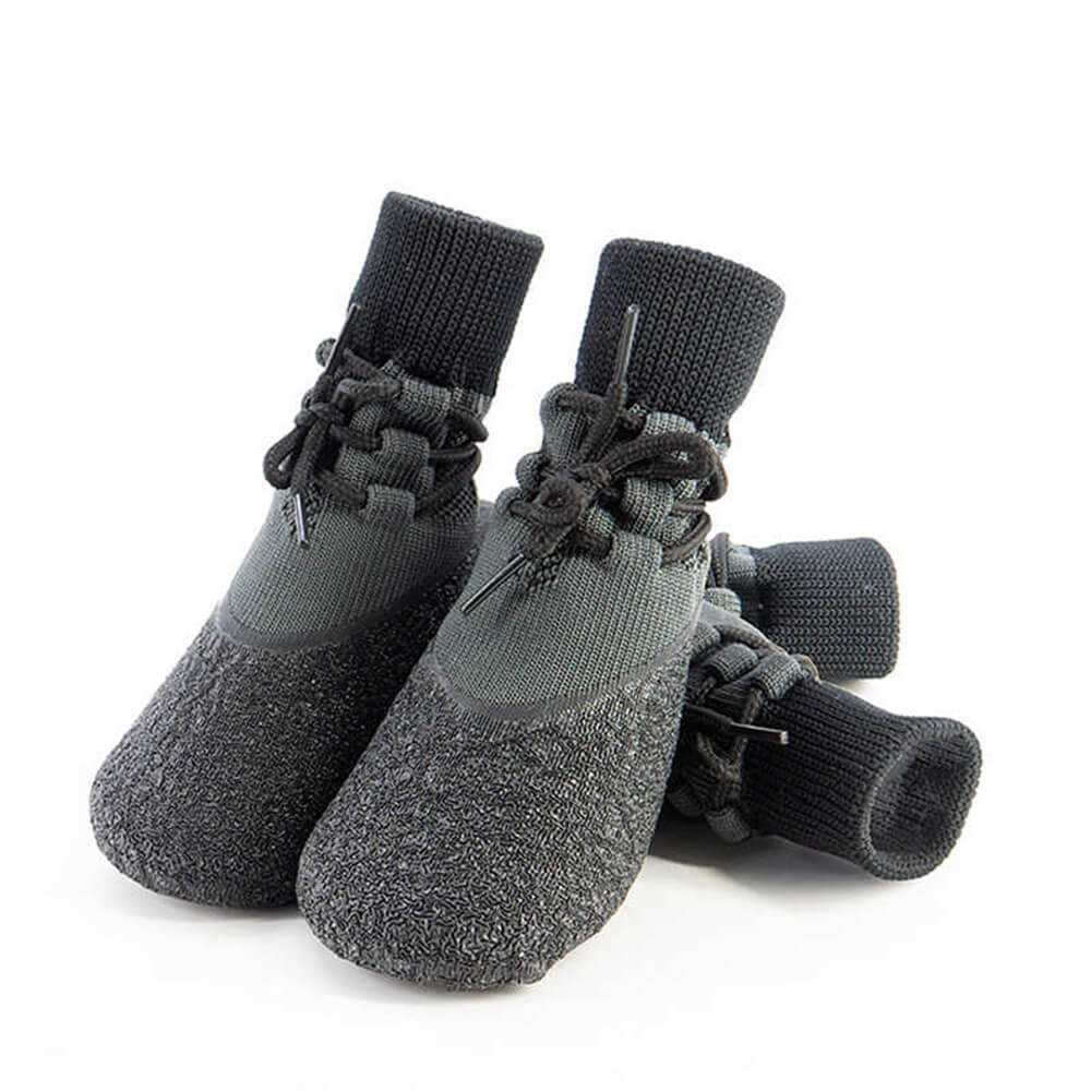 Outdoor waterproof breathable hiking running non-slip dog shoes
