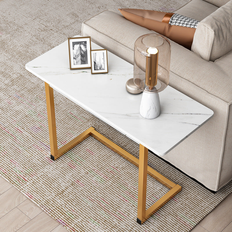 ModernoCurve C-Side Table | MDF Tabletop | Modern Design | Space-saving | Perfect for Living Room & Bedroom