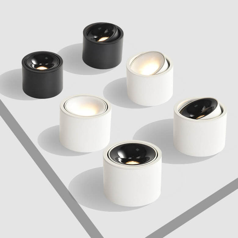 Origo Minimalistic LED Ceiling Light - Adjustable Round Recessed Lamp