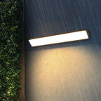 AquaBar Modern LED Outdoor Wall Light | Aluminum & Acrylic | Durable & Waterproof | Warm White | Various Sizes