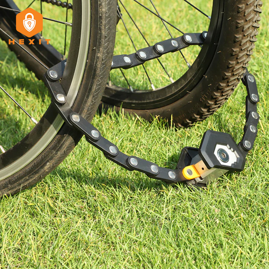HEXIT™ FoldLock - Compact and Lightweight Bike Lock