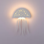 Modern creative 1-Light LED Jellyfish Wall Light