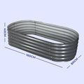 Galvanised Steel Raised Garden Bed - Easy Installations