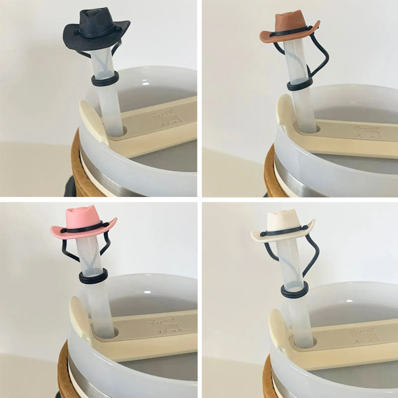Silicone Cowboy Hat Straw Hat Covers Cap