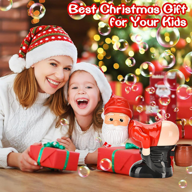 Funny Santa Blowing Machine