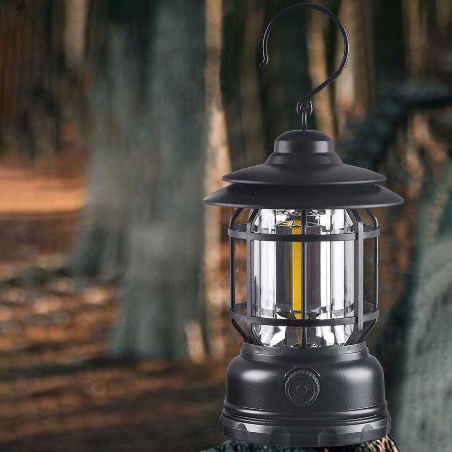 Contemporary Industrial Portable USB Rechargeable Camping Lamp Horse Lamp For Outdoor