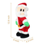 Dancing & Singing Santa Claus | Movable Santa Figure with Music | Fun Christmas Decoration & Gift Idea