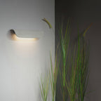 Modern Waterproof Curved Outdoor Wall Lamp
