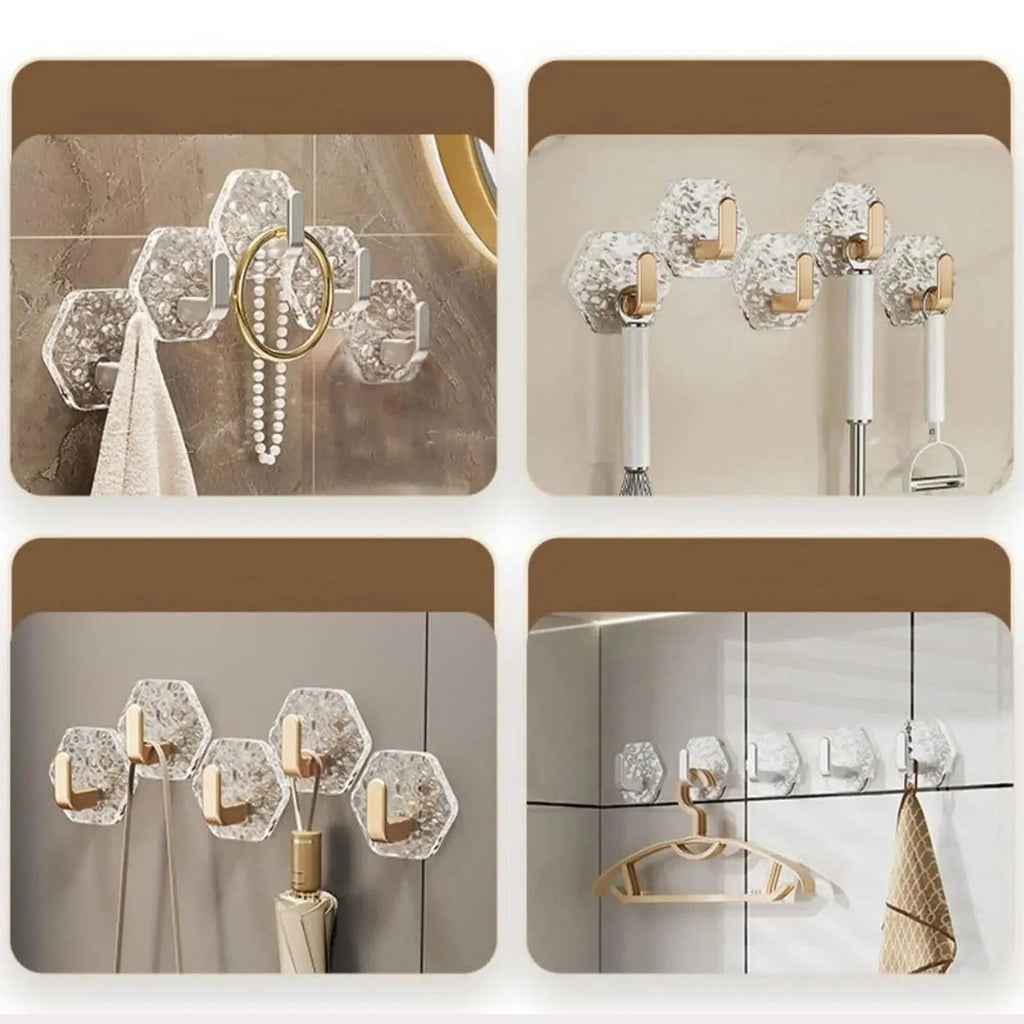 GoldFang Wall Hook — Lightning-fast organization that makes your walls shine!