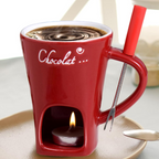 ChocoFondue - Elegant Bowl for Meltable Chocolate & Cheese
