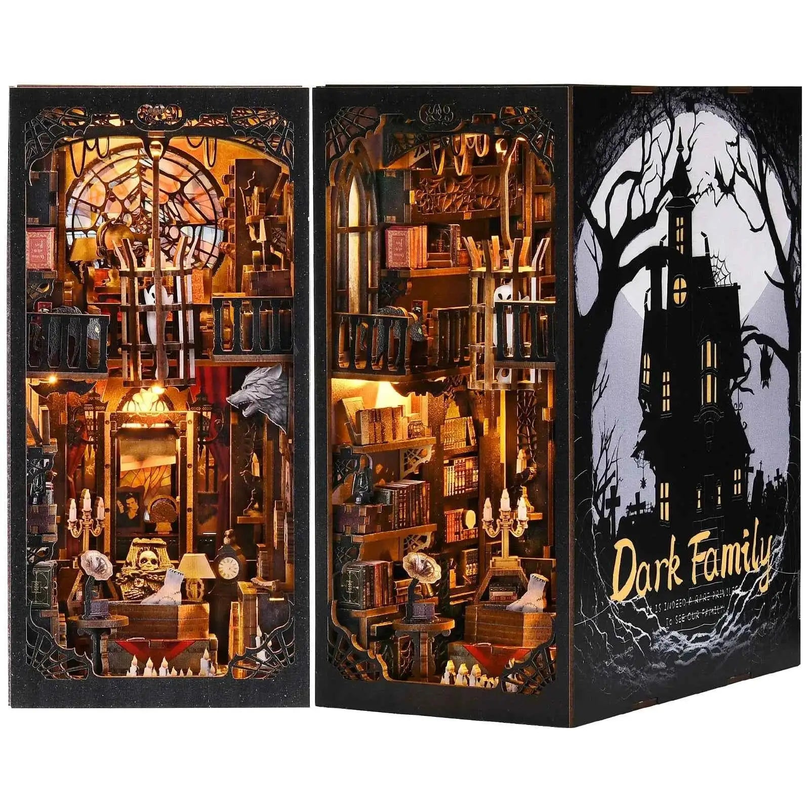 The Dark Family DIY Book Nook Kit