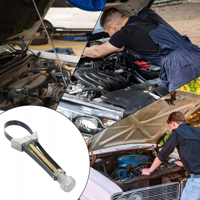 Adjustable Oil Filter Wrench — Robust Tool for 60-120 mm Filters