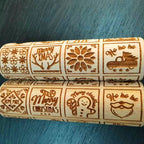 Printed rolling pin