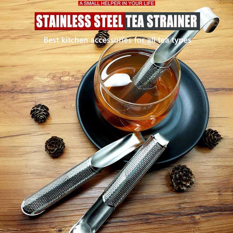 Stainless steel tea strainer