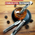 Stainless steel tea strainer