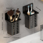 ChicStore - Black Wireless Wall Storage for Cosmetics