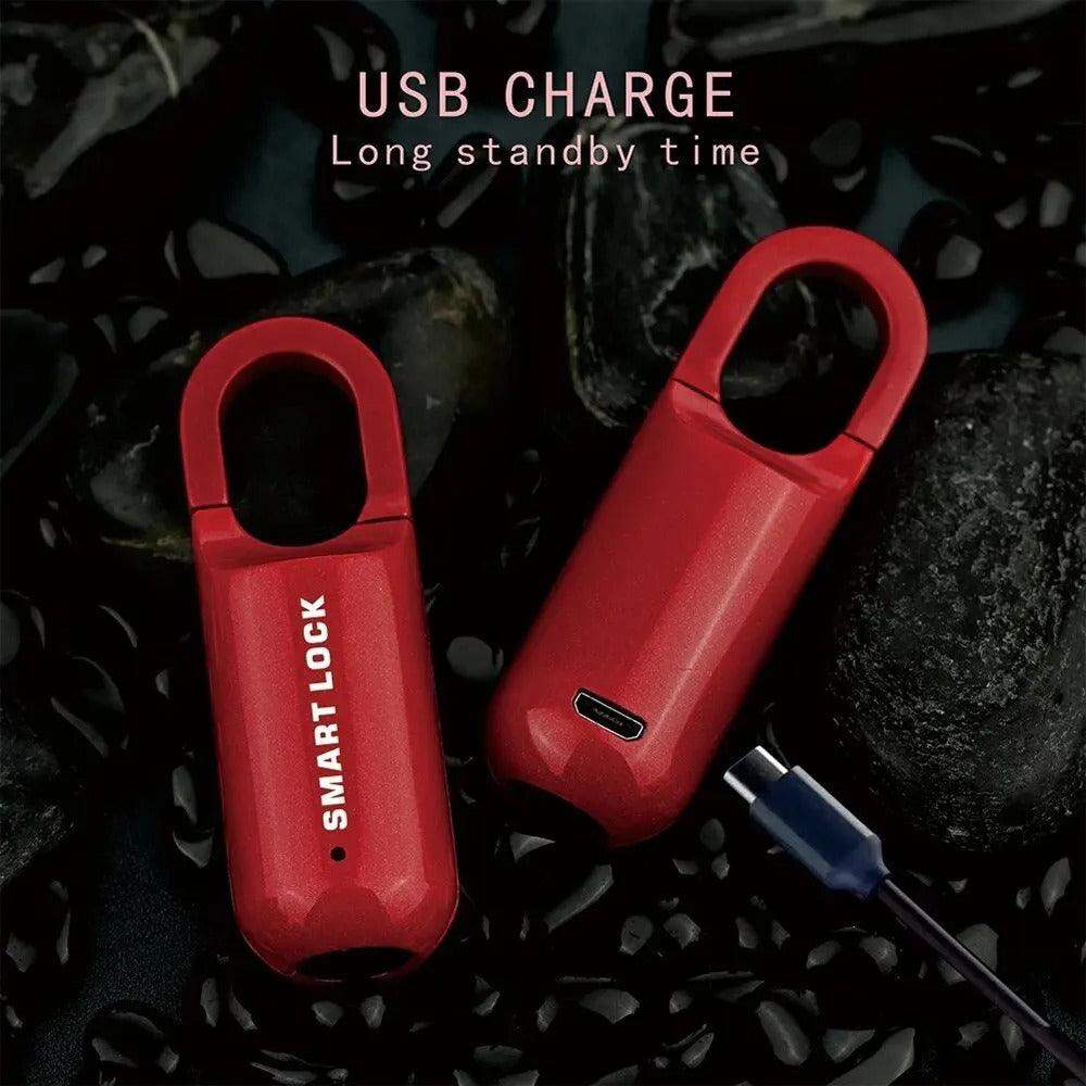 FingerScan Lock – Smart Fingerprint Padlock without Keys or Codes
