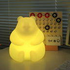 Contemporary Creative Bear PE LED Table Lamp for the Living Room