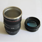 Camera Lens Inspired Insulated Cup Coffee Mug
