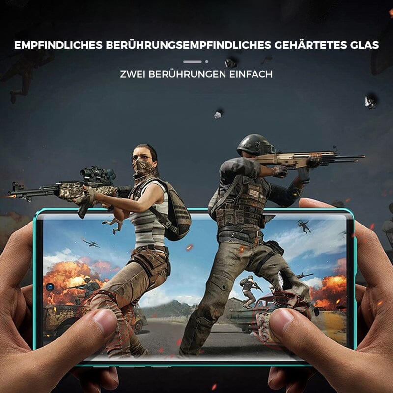 Samsung magnetic tempered glass double-sided phone case