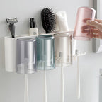 Gap-free toothbrush holder