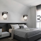Slamora Children's Wall Light | Basketball Hoop Design | Glass & Metal | Art Deco Style | Bedroom Light