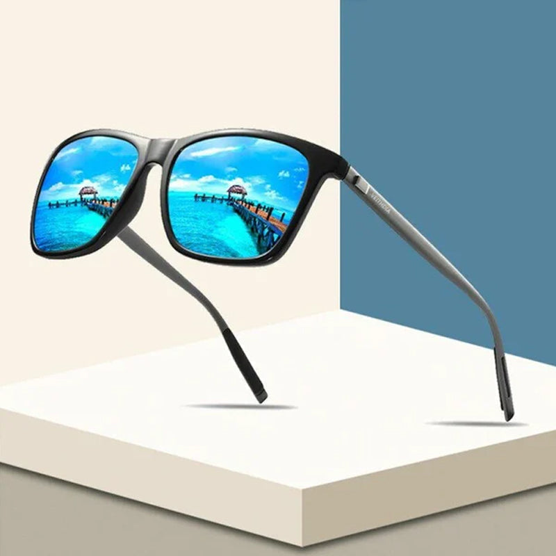Polarized Sunglasses with Aluminum-Magnesium Frame