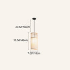 Bambora Zen Pendant Light | Handwoven Bamboo Lantern | Japanese Design | Natural Elegance