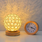 Modern Minimalist Round USB rechargeable LED table lamp