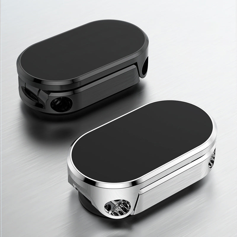 Foldable metal car phone holder
