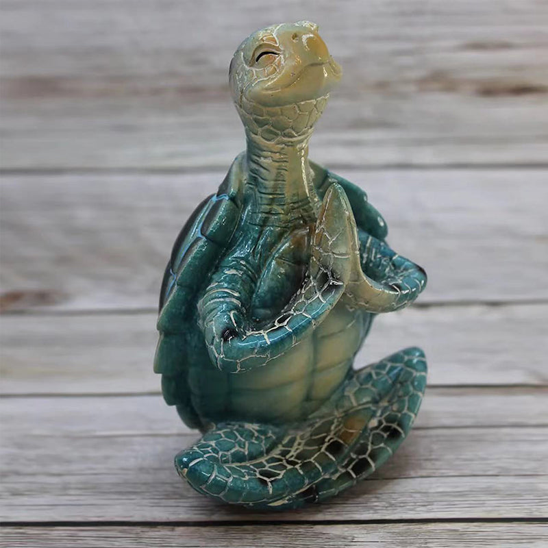 Sea Turtle Meditation Home Decoration