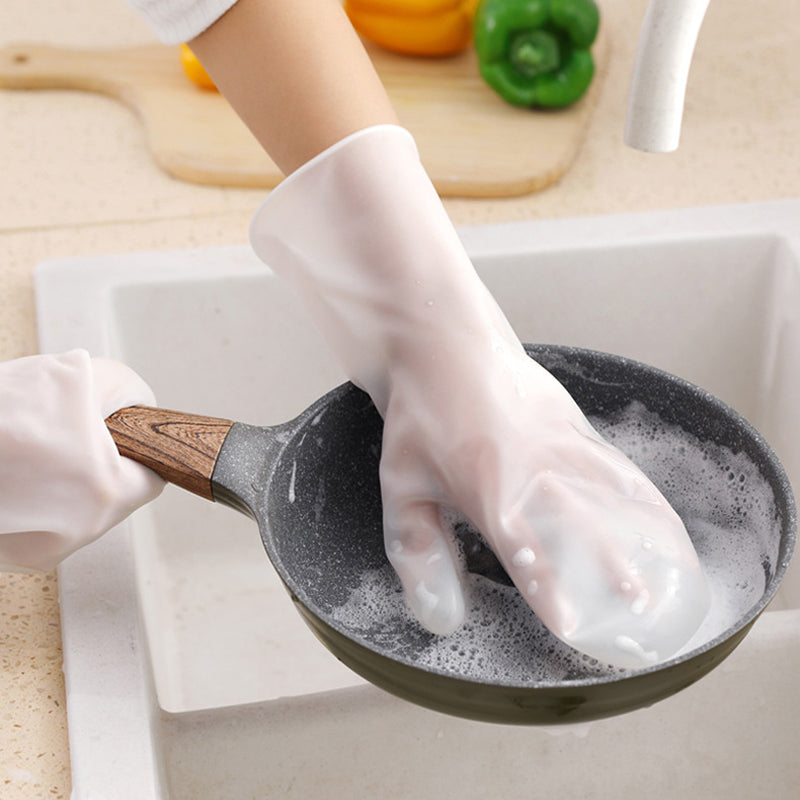 Silicone Dish Scrubber Gloves