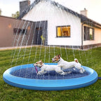 PawSplash Dog Bath – Inflatable Water Mat with Sprayers for Pets