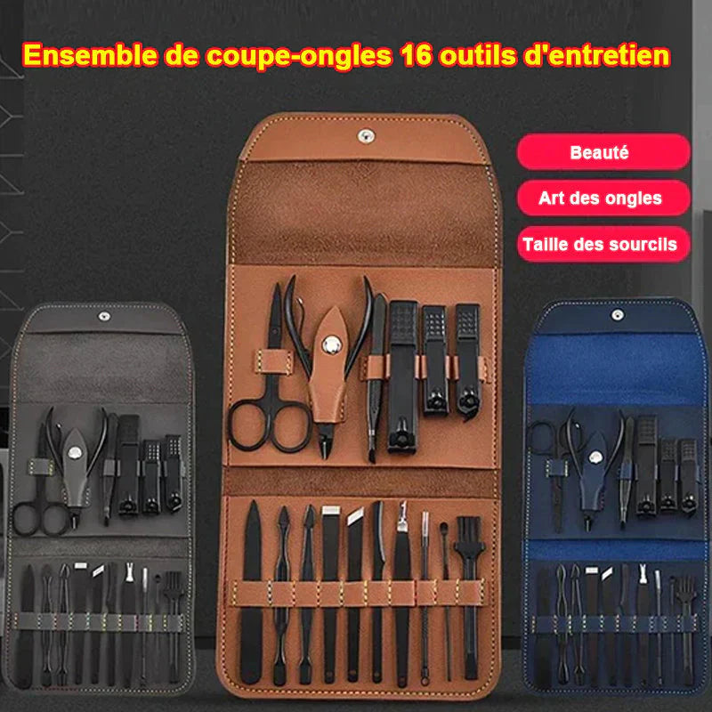 16-piece nail clipper set