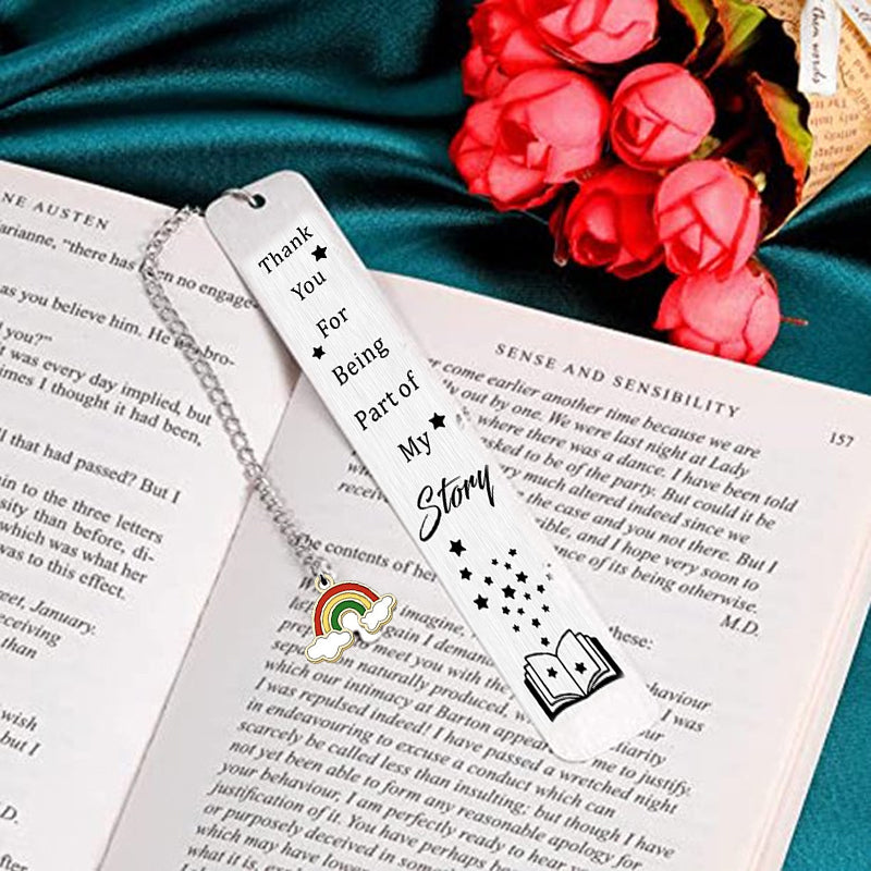 Longer Stainless Steel Bookmark