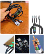 Super Fast Charging 3-in-1 Data Cable
