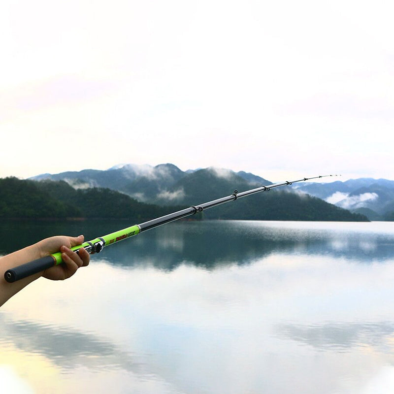 Mini portable multifunctional fishing rod