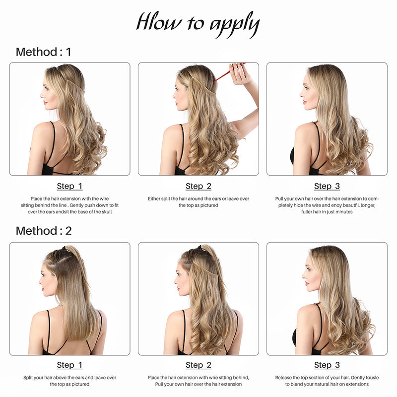 Long Curly Wavy Synthetic Hair Wigs