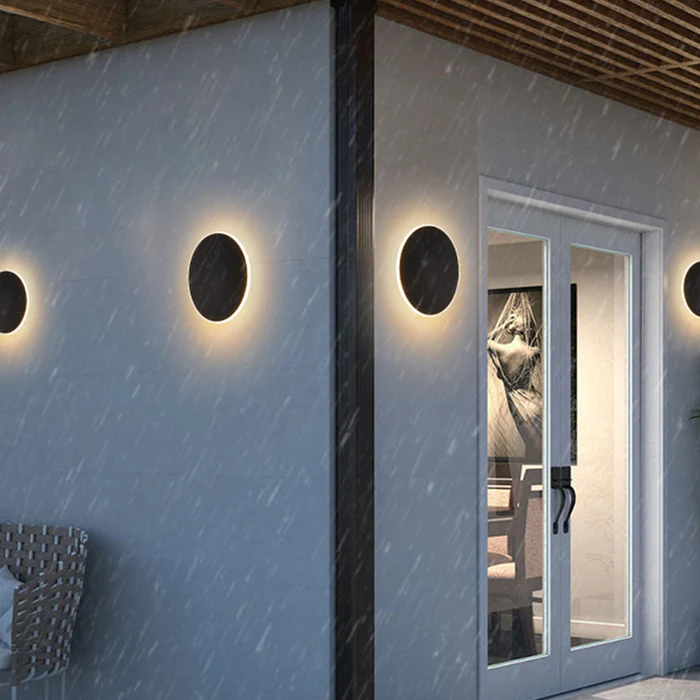 Elegant Round LED Wall Light
