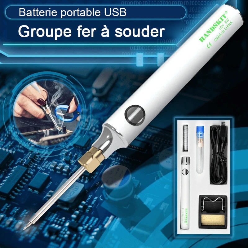 Portable Electric Soldering Iron Set Usb