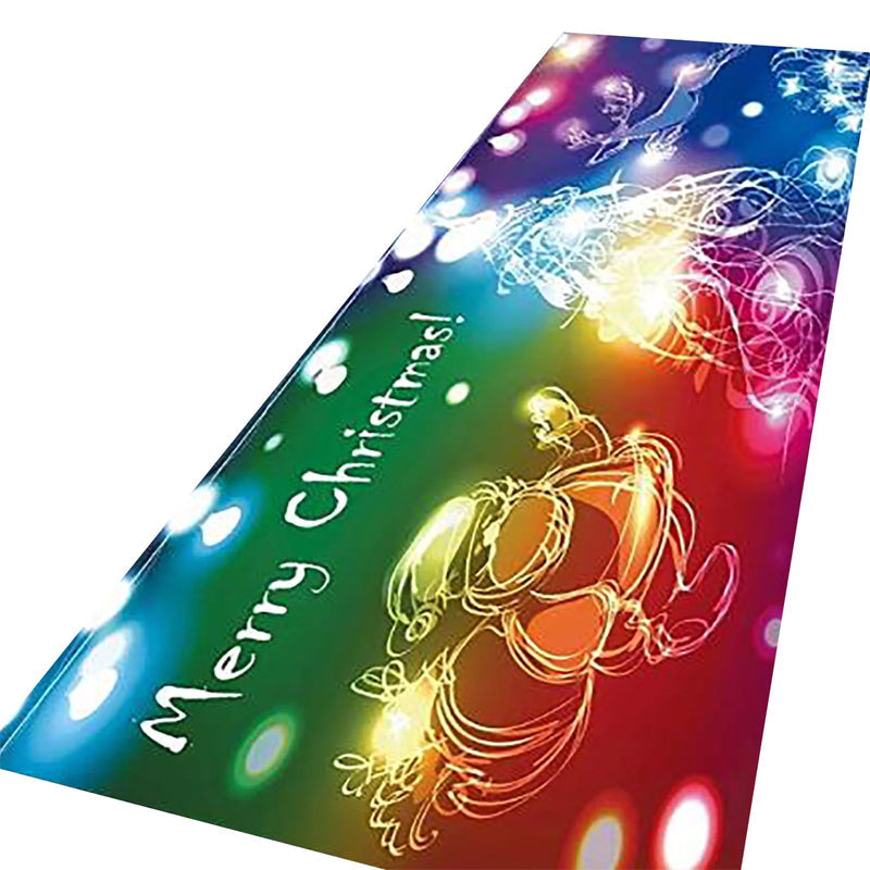 Kitchen Anti-Slip Flannel Printed Entrance Mats