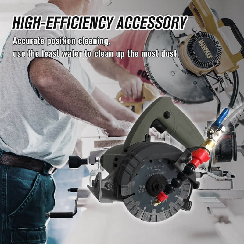 Dust remover water spray for cutting machine