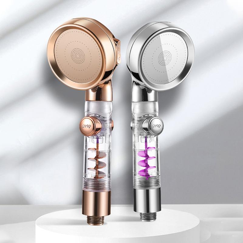 3 Mode Adjustable High Pressure Water Saving Showerhead
