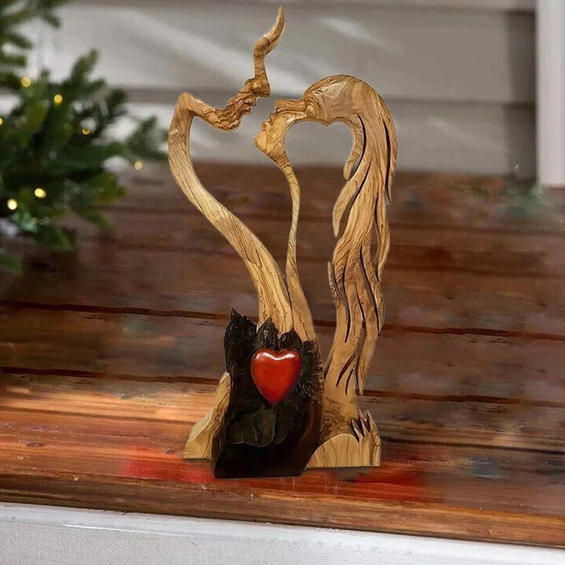 Love Eternal Wooden Decorations Ornaments