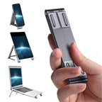 Multifunctional 3-in-1 support for laptop pad phone