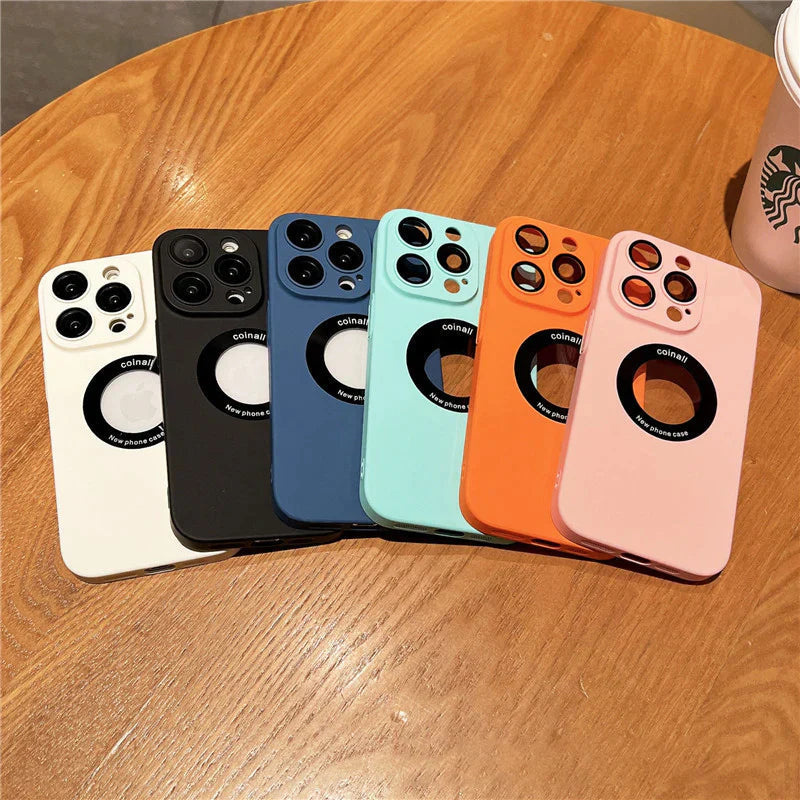 Stylish Magnetic Charging Case for iPhone