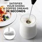 Powerful Milk Frother with Stand