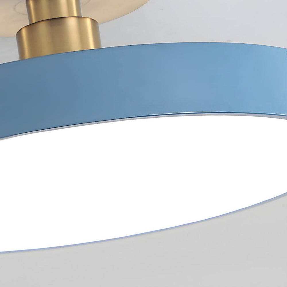 Modern LED Semi Flush Mount Ceiling Light | Energy-Saving. Durable Design for Hallway. Dining Room & Living Room
